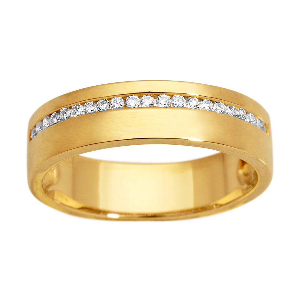 Diamantring i 18K guld Diamantring i 18K guld