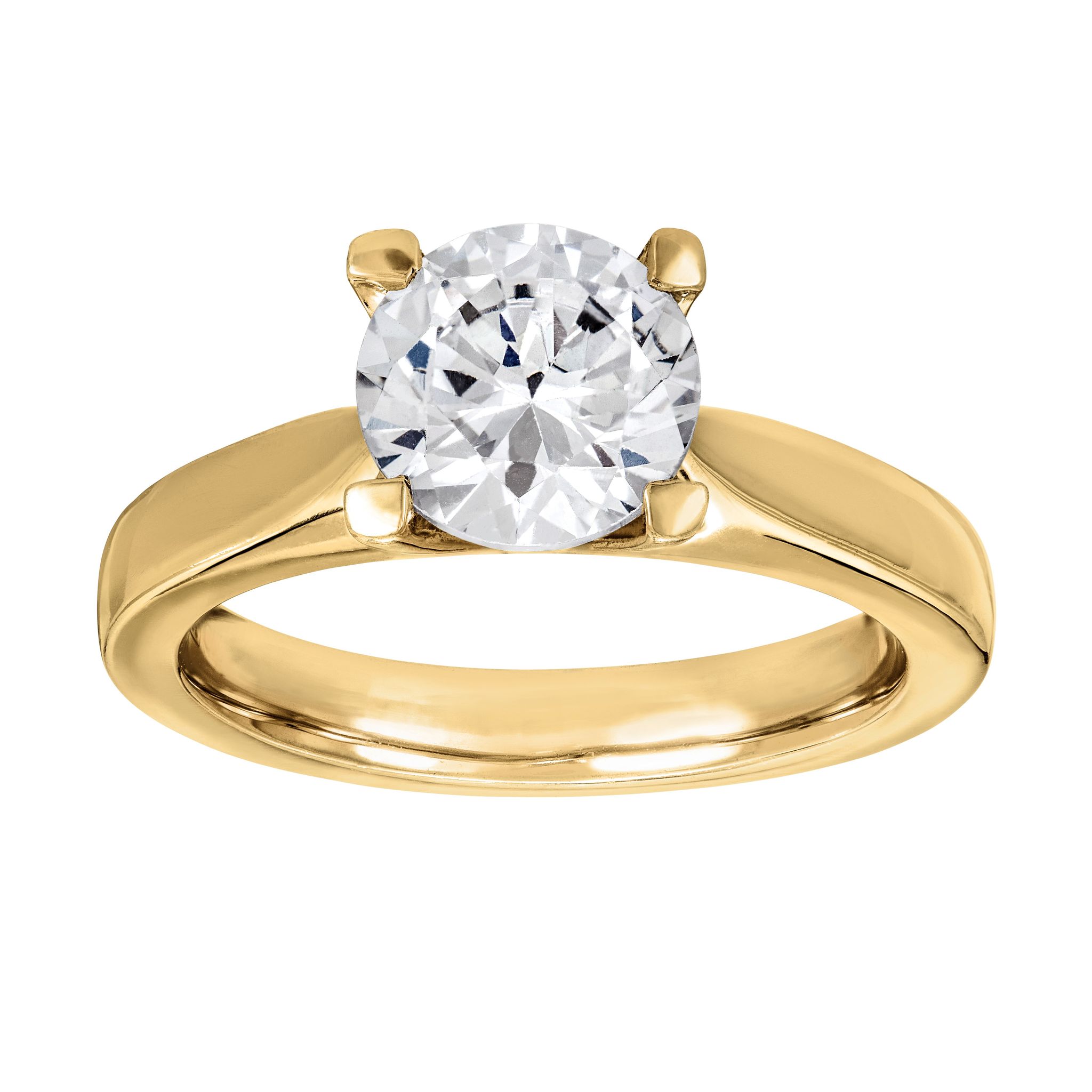 Diamantring i 18K guld Diamantring i 18K guld