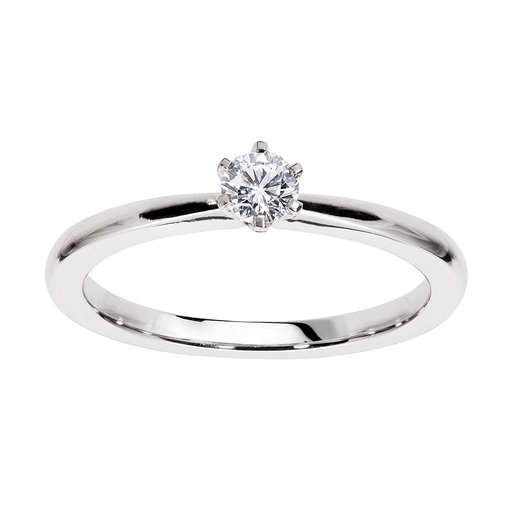 Diamantring i 18K guld, 20.0 Diamantring i 18K guld, 20.0