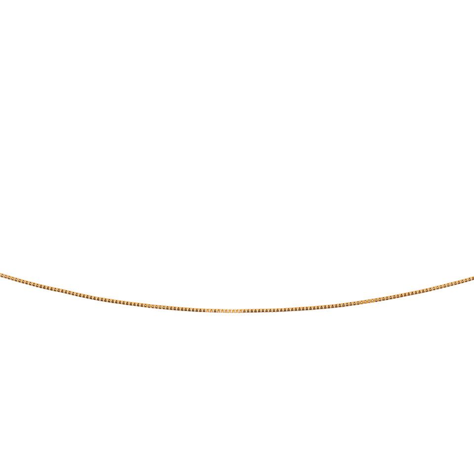 Kedja i 18K ros&eacute;guld 45 cm