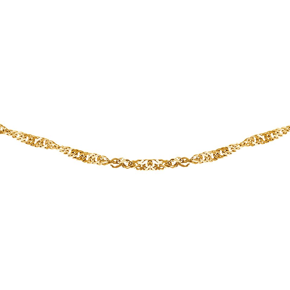 Kedja i 18K guld 38 cm