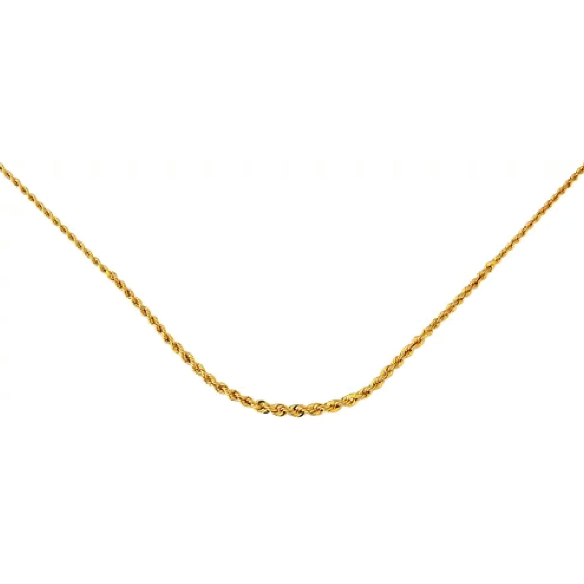 Halsband i 18K guld 45cm
