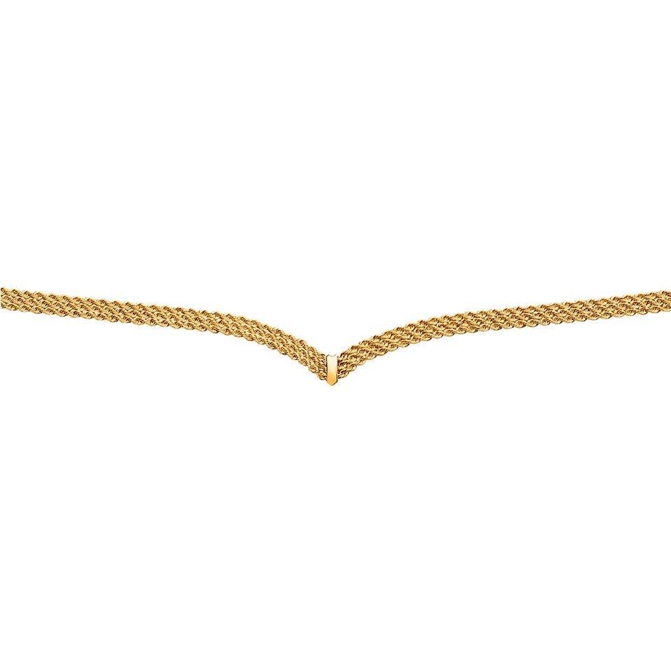 Halsband i 18K guld 50cm