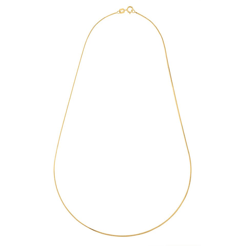 Kedja i 18K guld 42 cm
