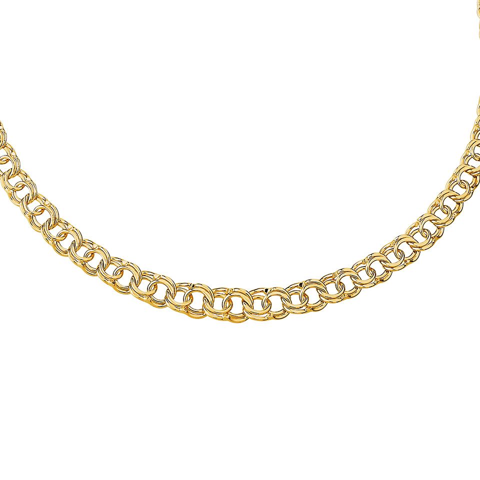 Halsband i 18K guld 45cm