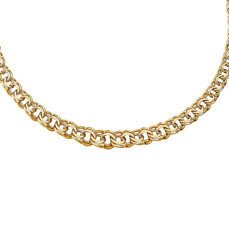 Halsband i 18K guld 42cm