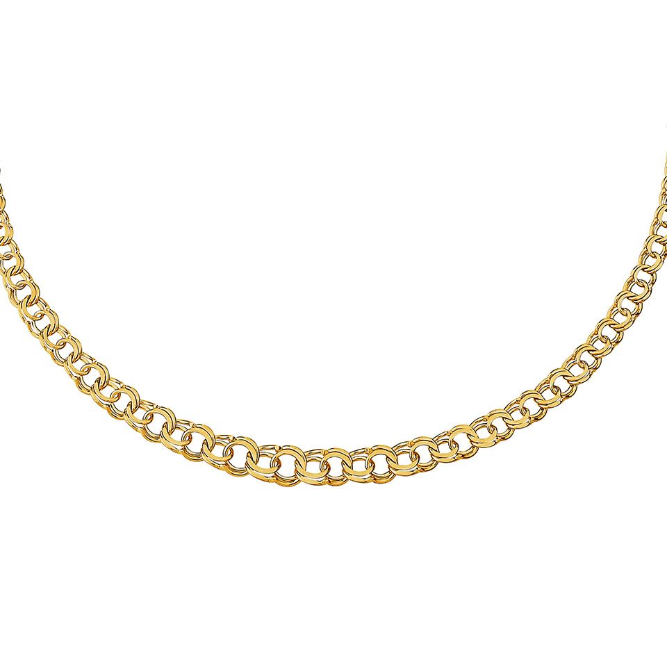 Halsband i 18K guld 50cm