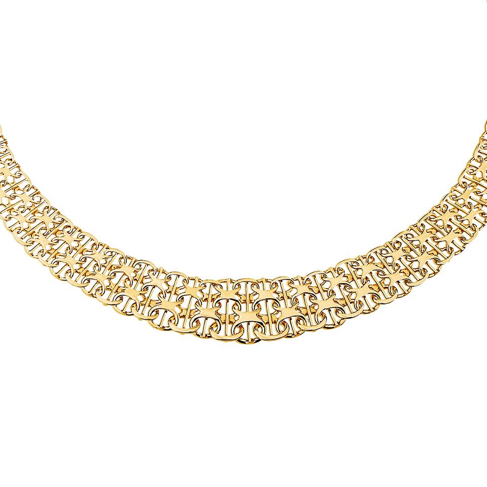 Halsband i 18K guld 42cm