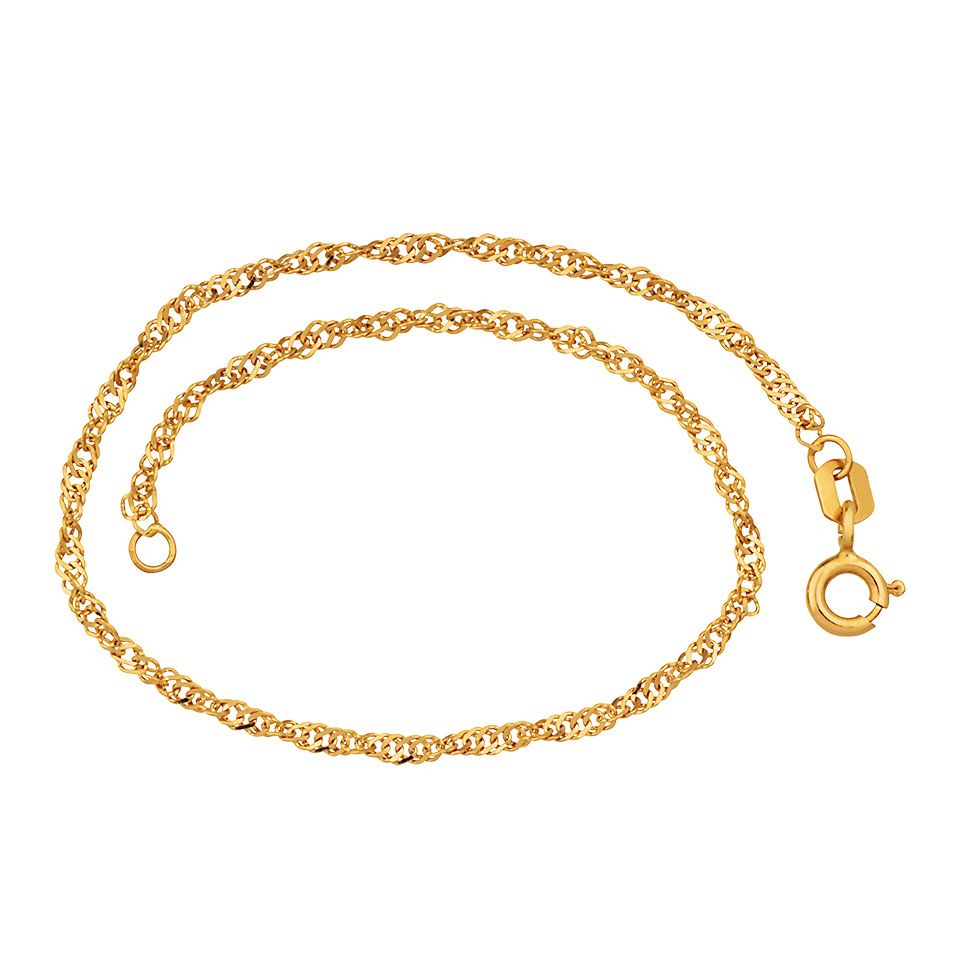 Armband i 18K guld 18cm