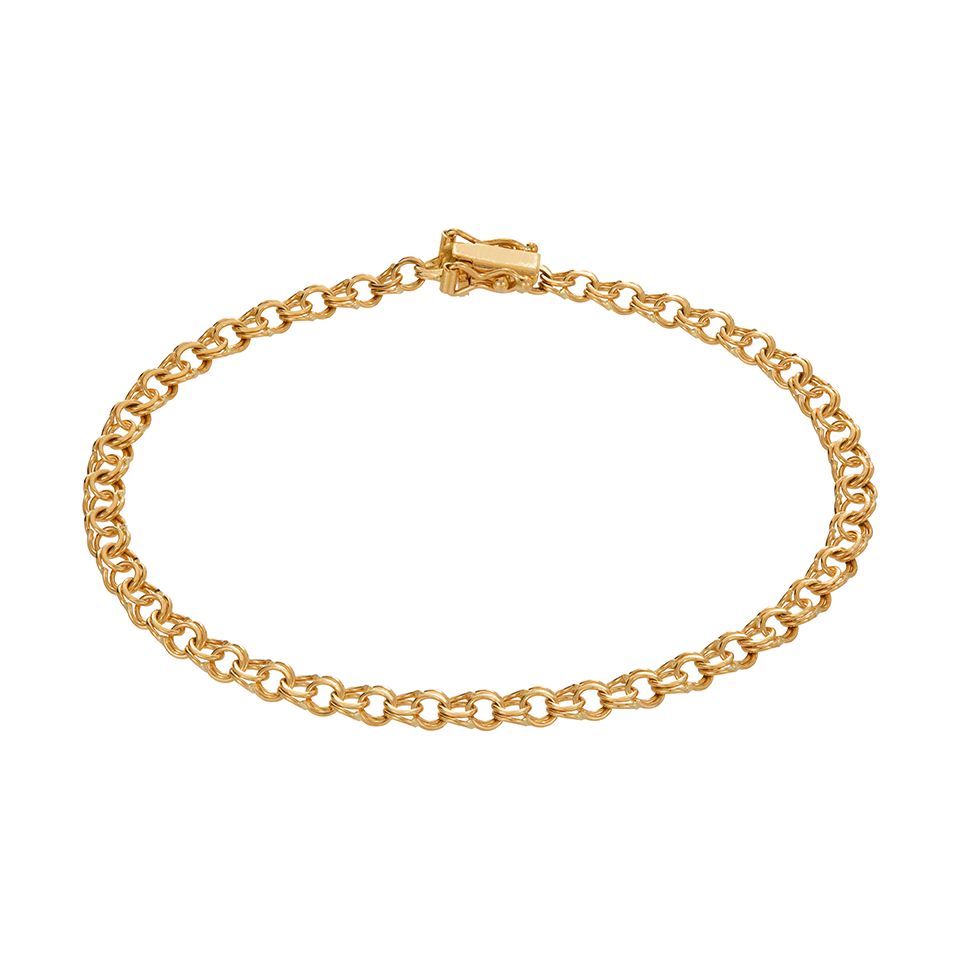 Armband i 18K guld 18,5cm