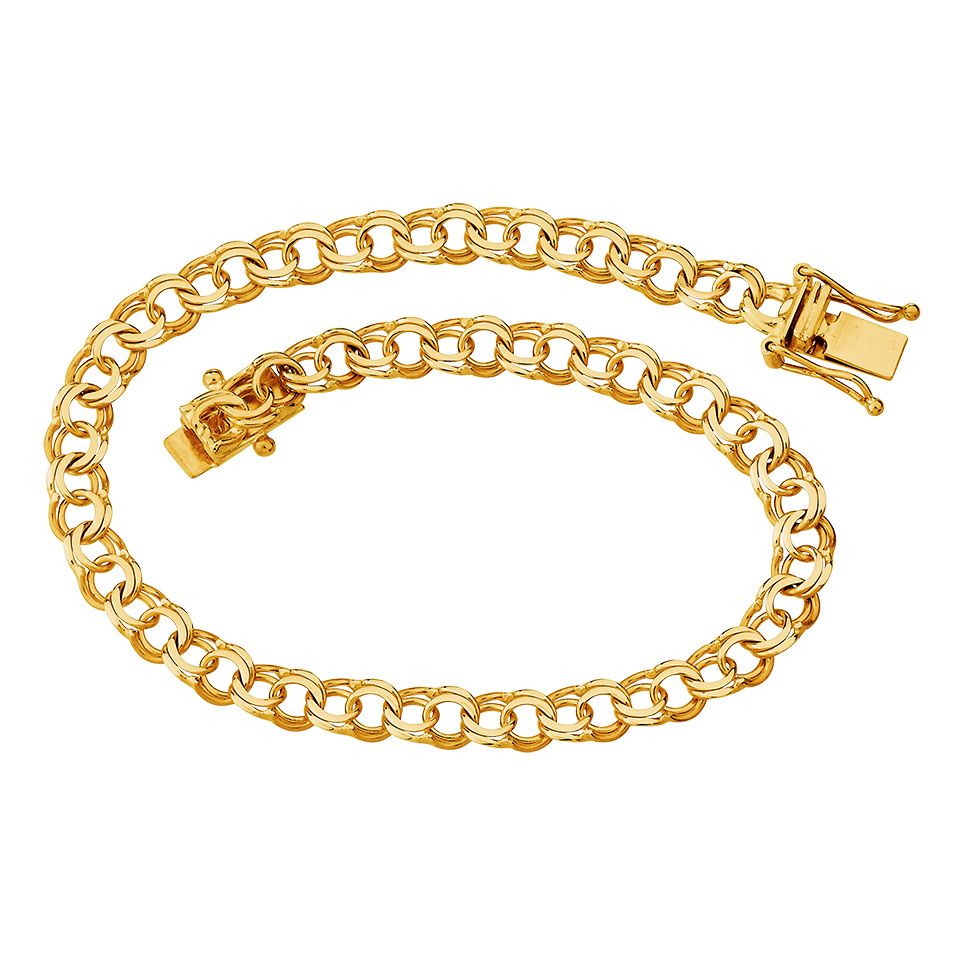 Armband i 18K guld 18,5cm