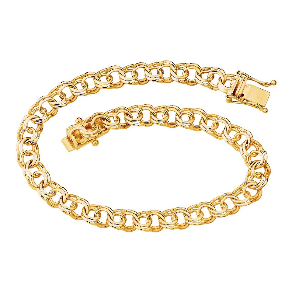 Armband i 18K guld 18,5cm