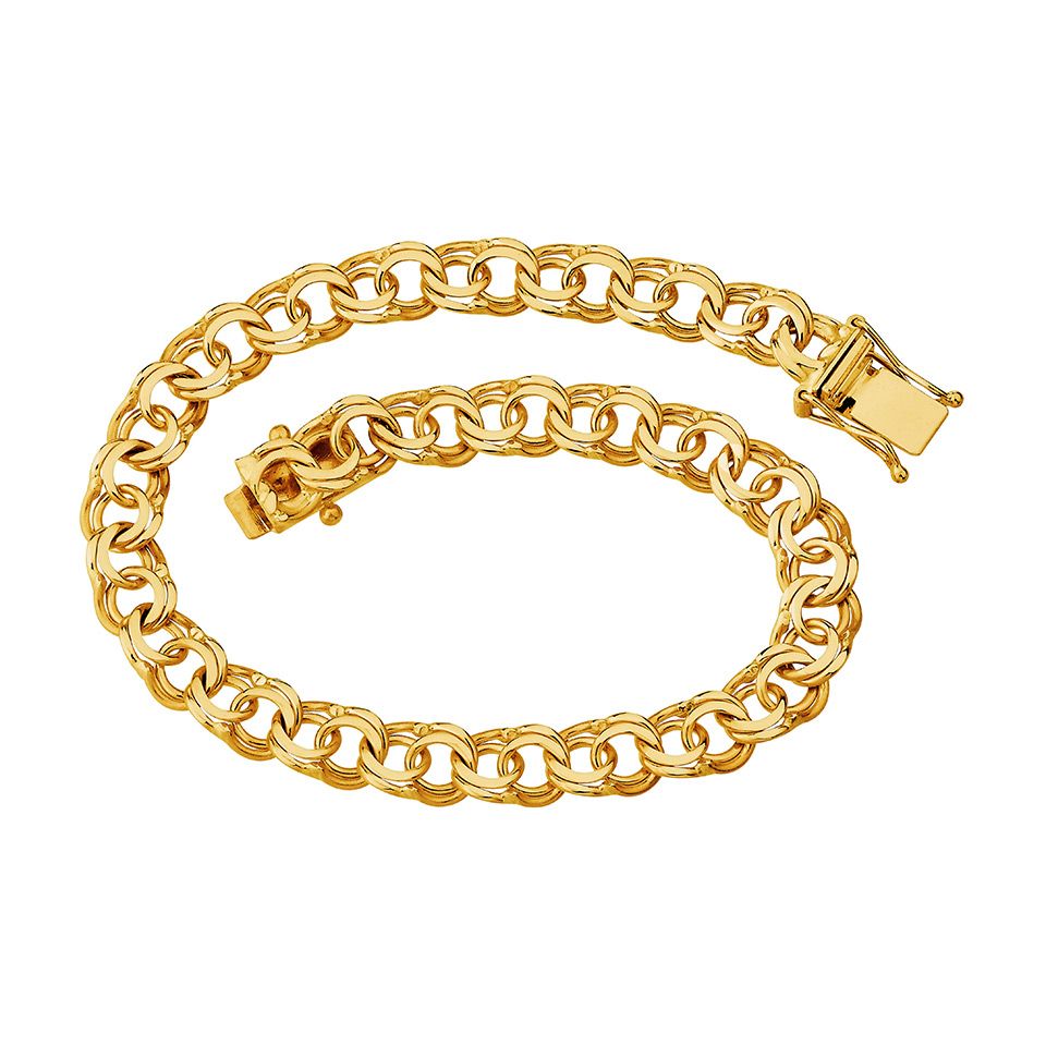 Armband i 18K guld 18,5cm