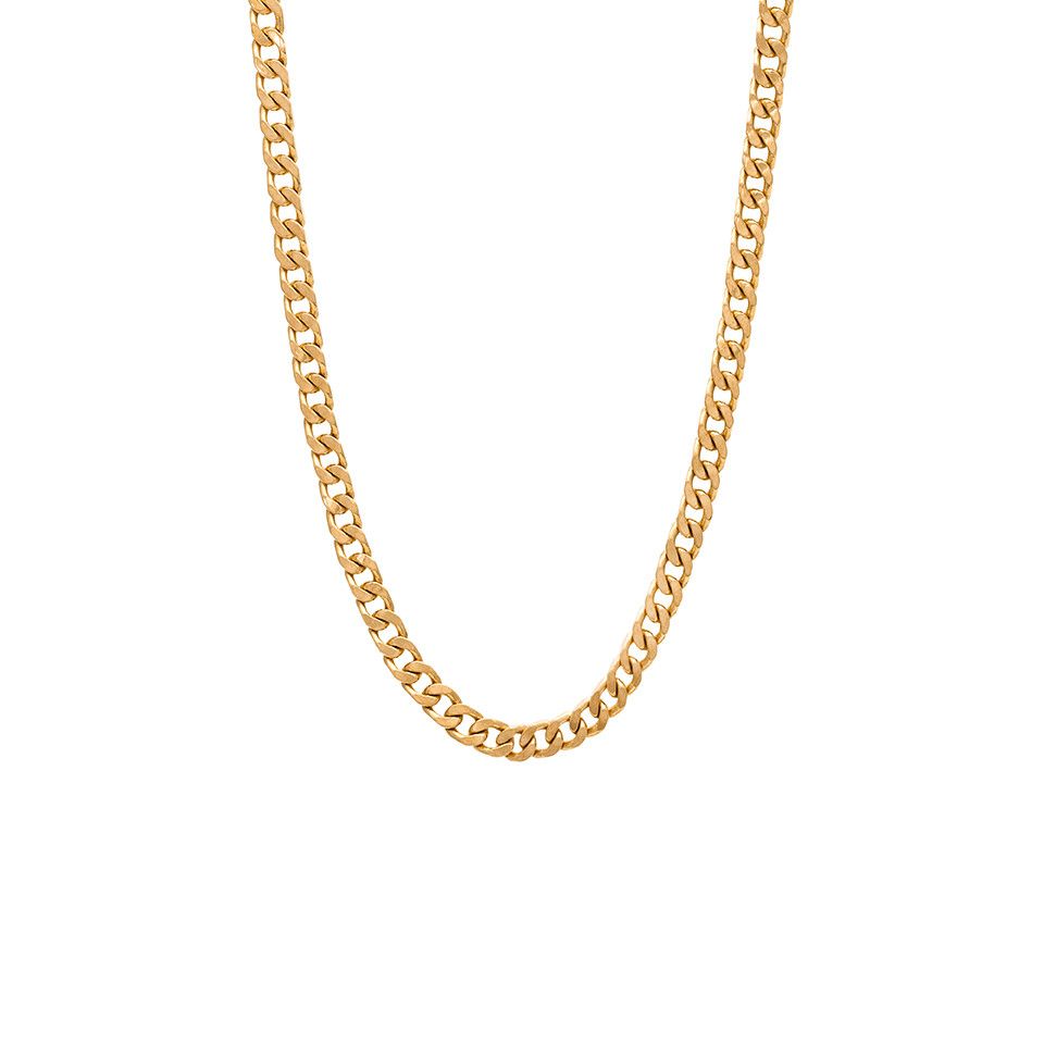 Halsl&auml;nk i 18K guld 50cm