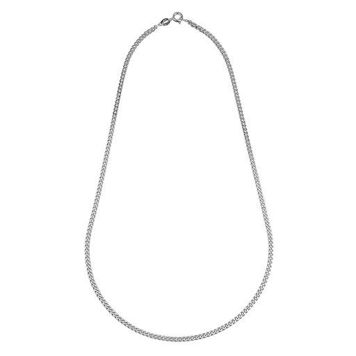 Kedja i &auml;kta silver 45 cm