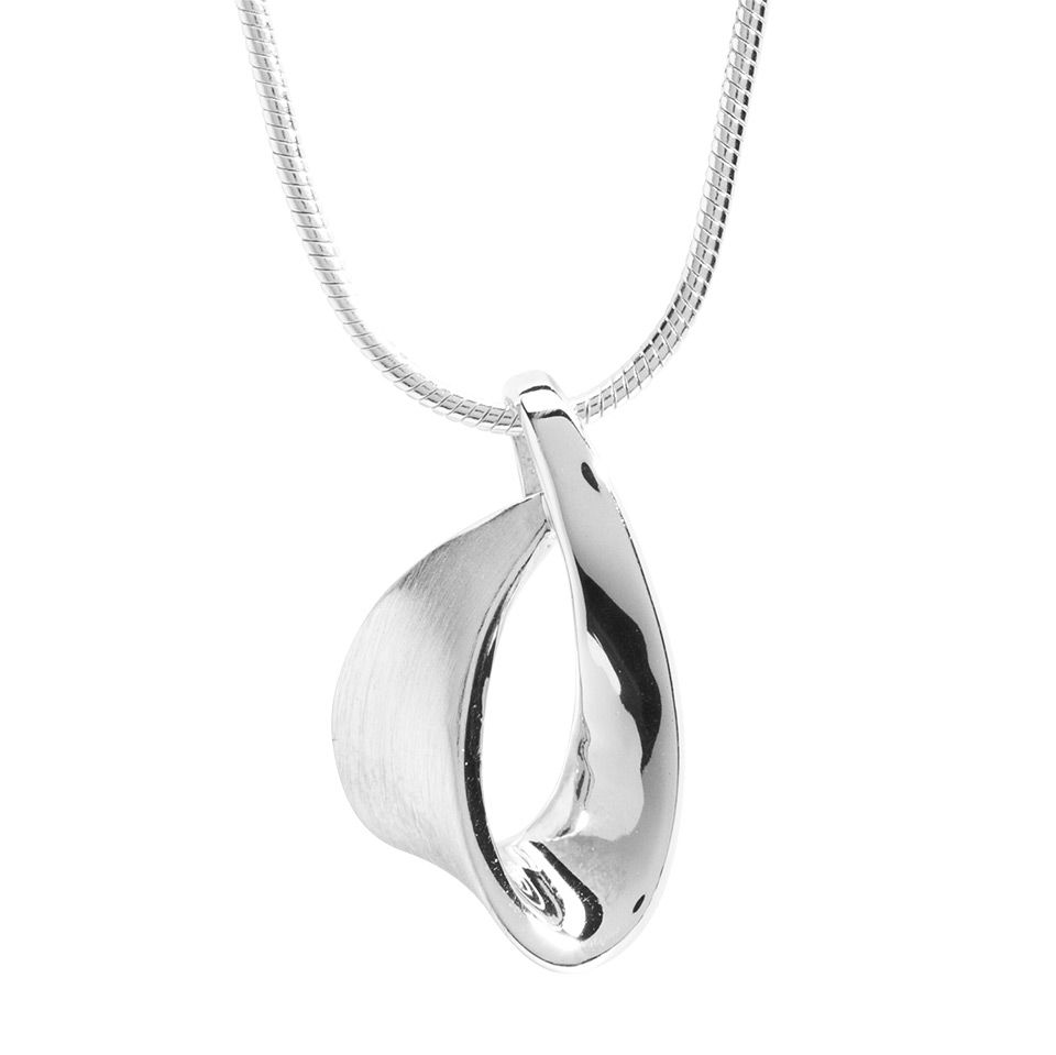 Halsband i äkta silver 193454