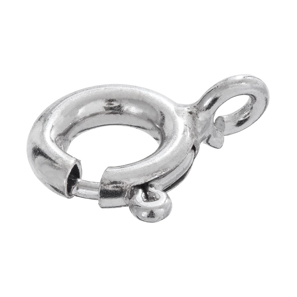 Springring i äkta silver