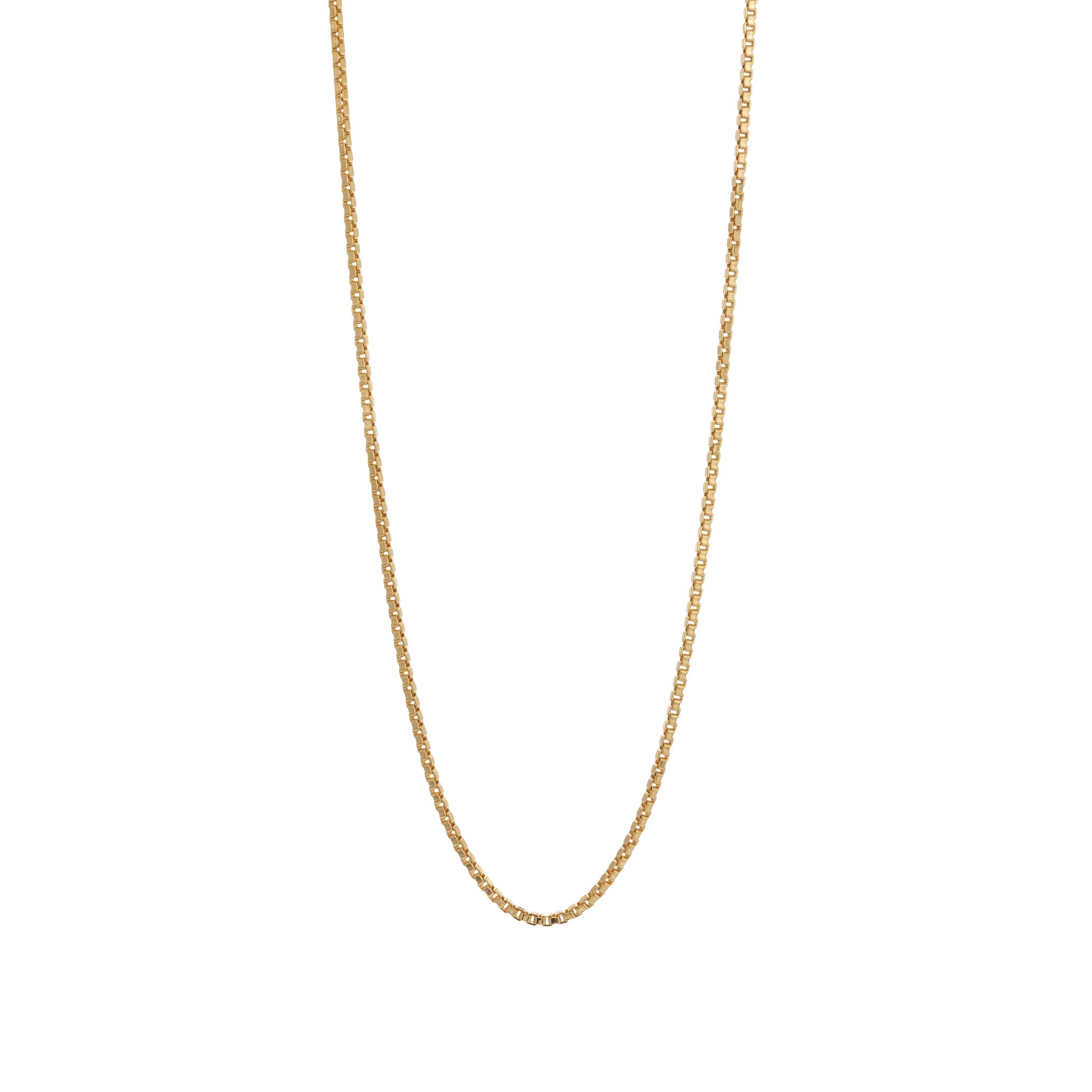 Förgylld kedja 60 cm