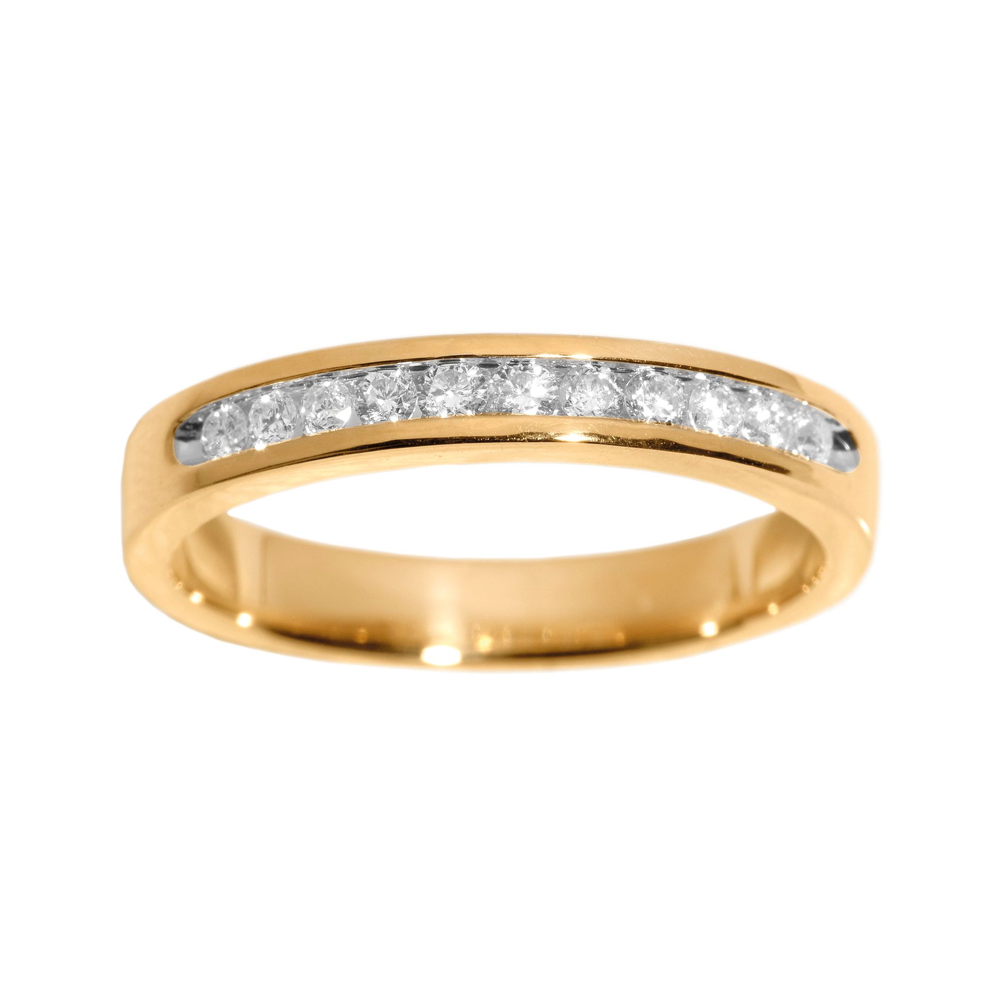 Diamantring i 18K guld, 16.0 192081