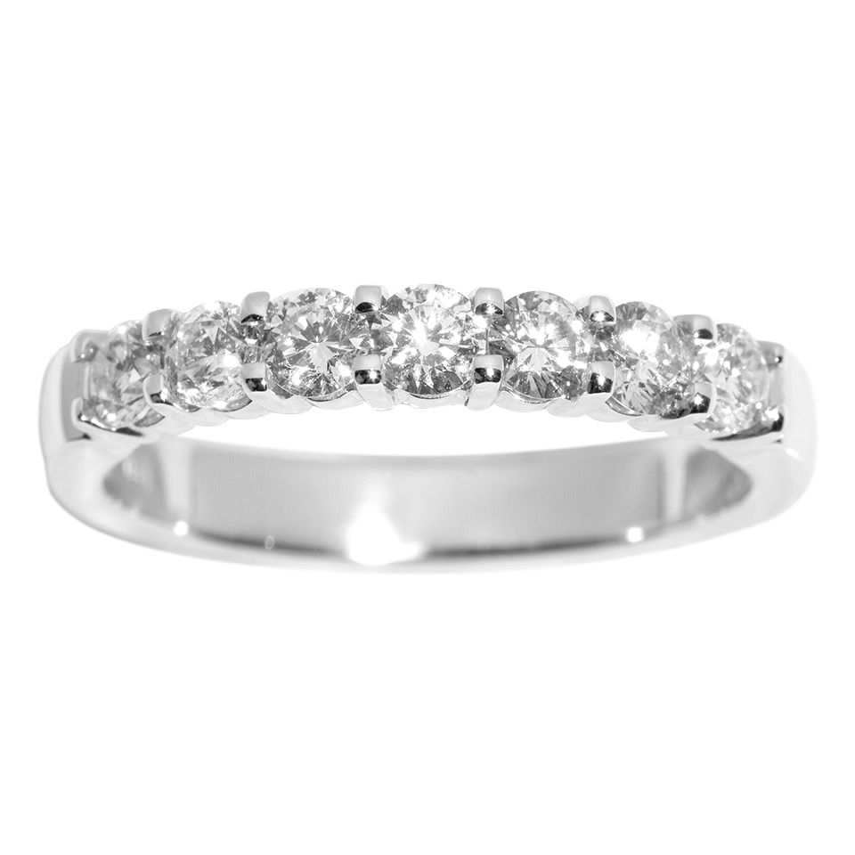 Diamantring i 18K guld, 15.5