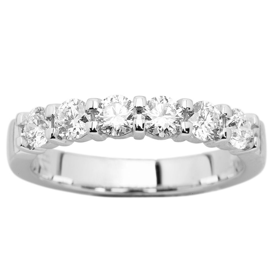 Diamantring i 18K guld, 19.5
