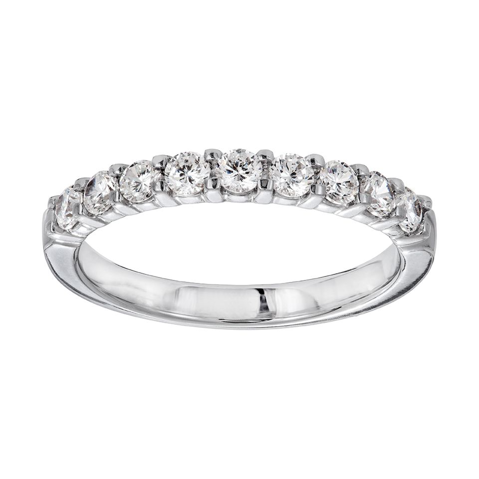 Diamantring i 18K guld, 15.0