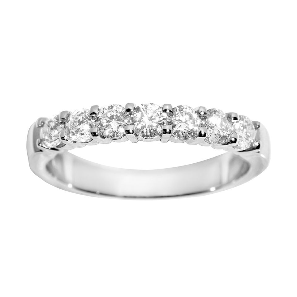 Diamantring i 18K guld, 15.0