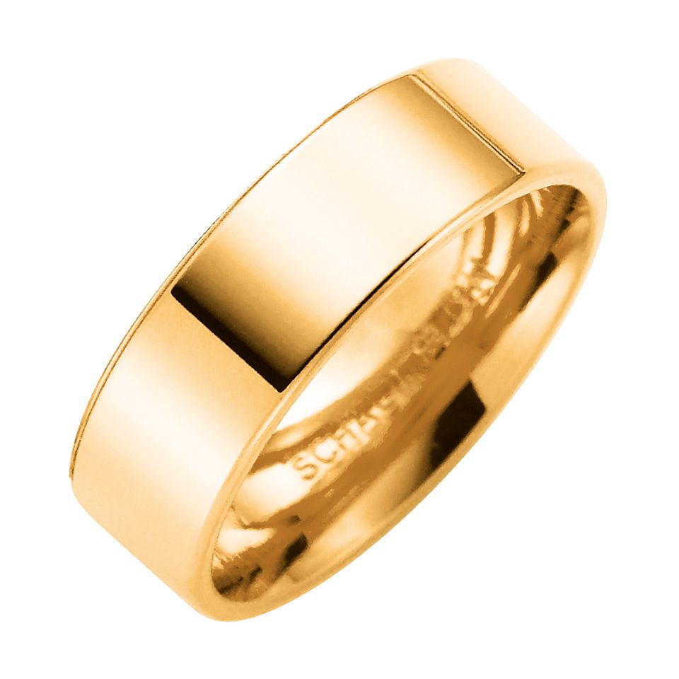 Förlovningsring i 9K guld 6mm, 53