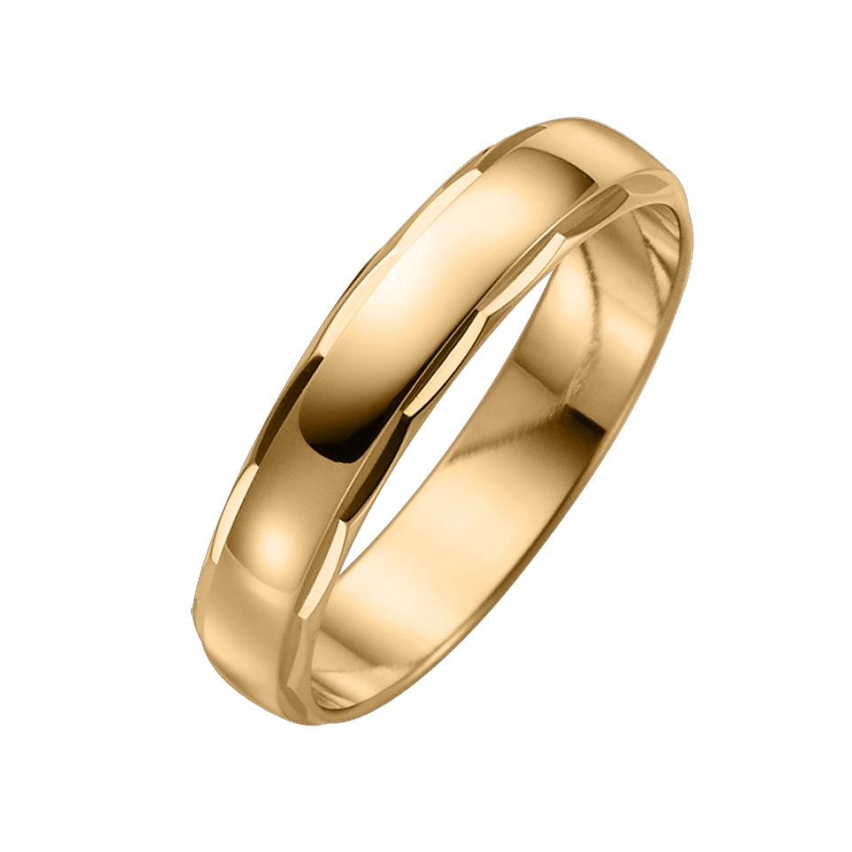Förlovningsring i 18K guld 4mm, 46