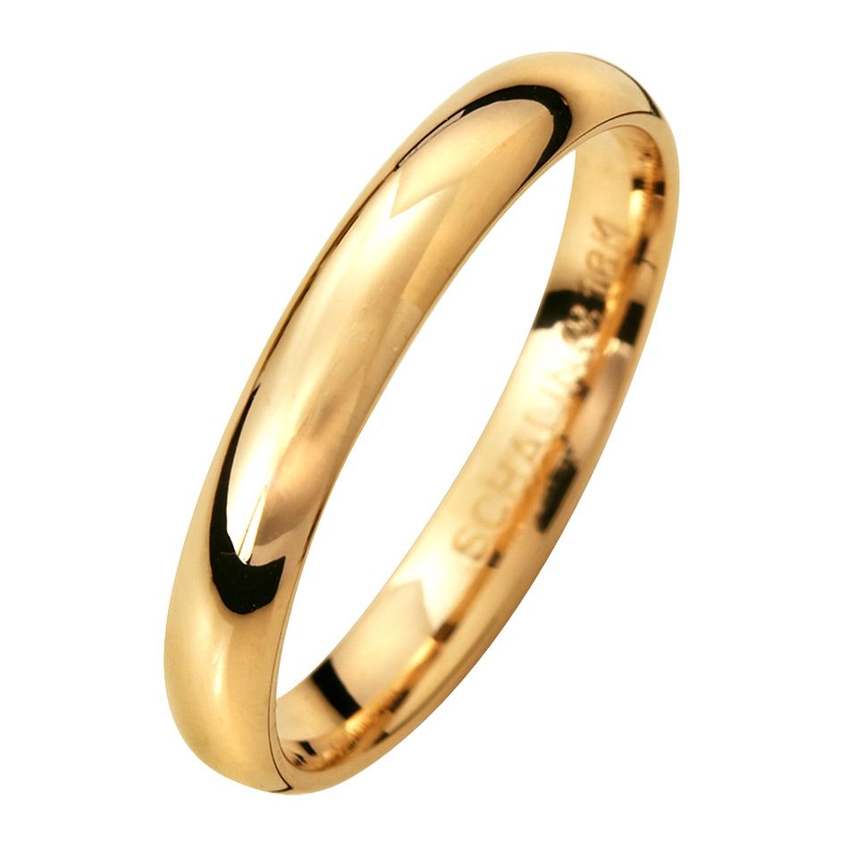Förlovningsring i 18K guld 3mm, 45