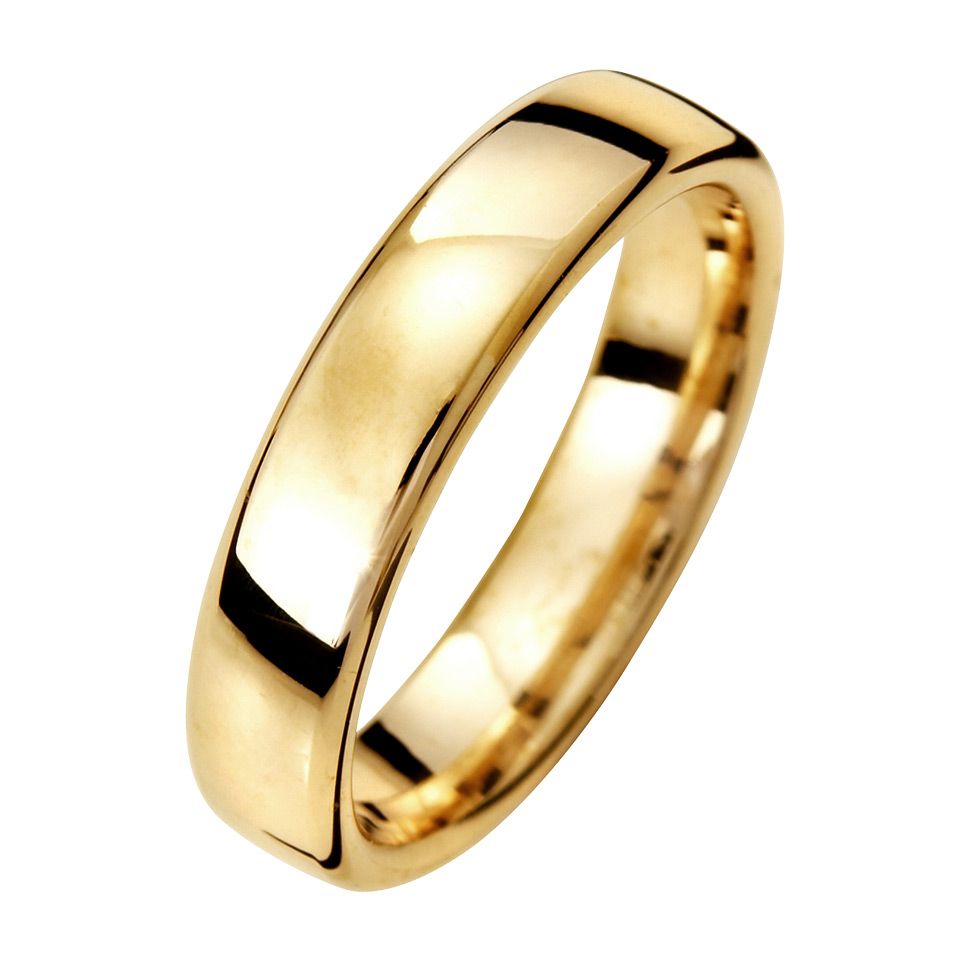 Förlovningsring i 18K guld 4,5mm, 45