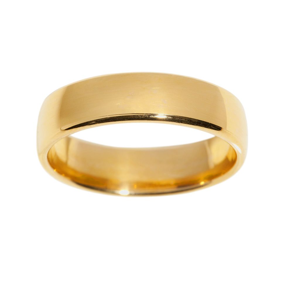 Förlovningsring i 18K guld 5mm., 70