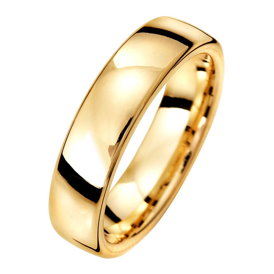 Förlovningsring i 18K guld 5mm, 70