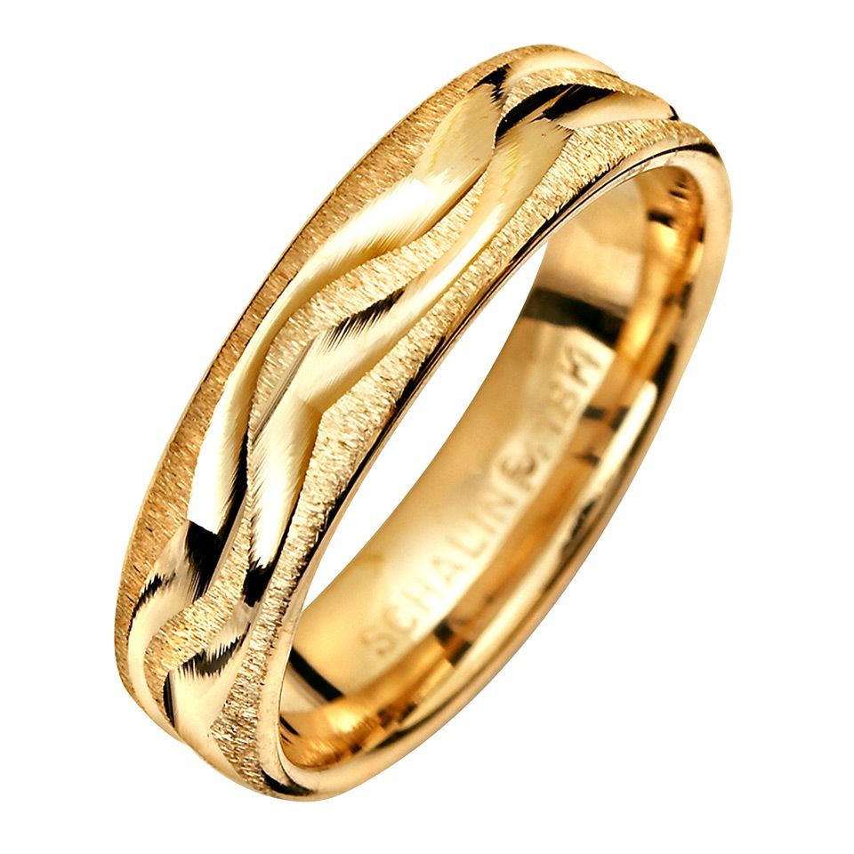 Förlovningsring i 18K guld 5mm, 70