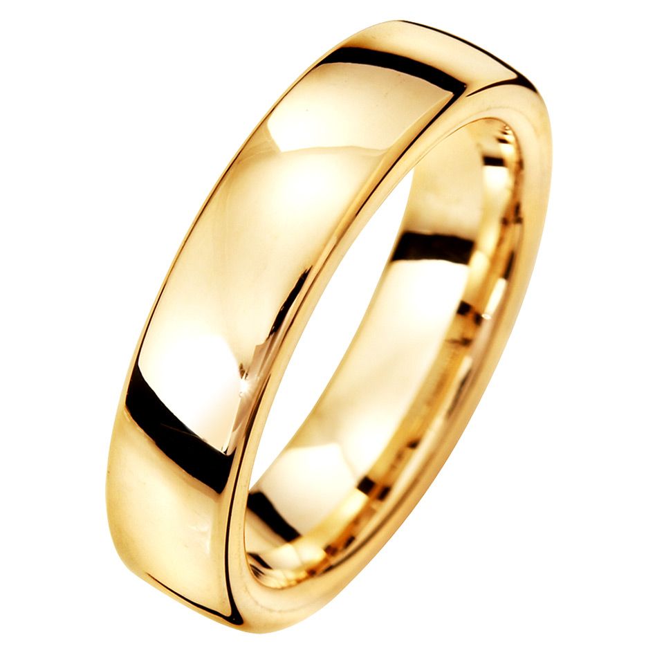 Förlovningsring i 18K guld 5mm, 70