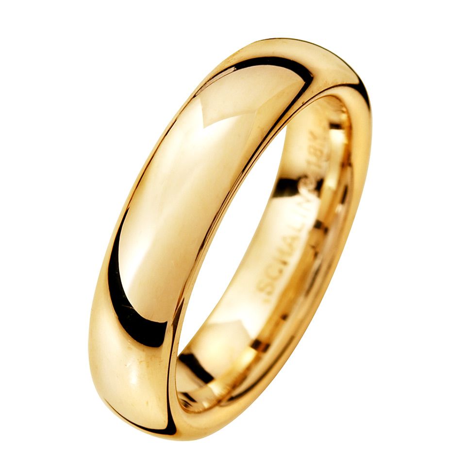 Förlovningsring i 18K guld 5mm, 70