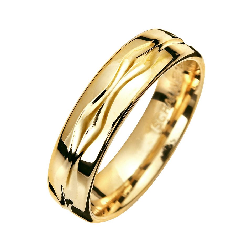 Förlovningsring i 18K guld 5mm, 57