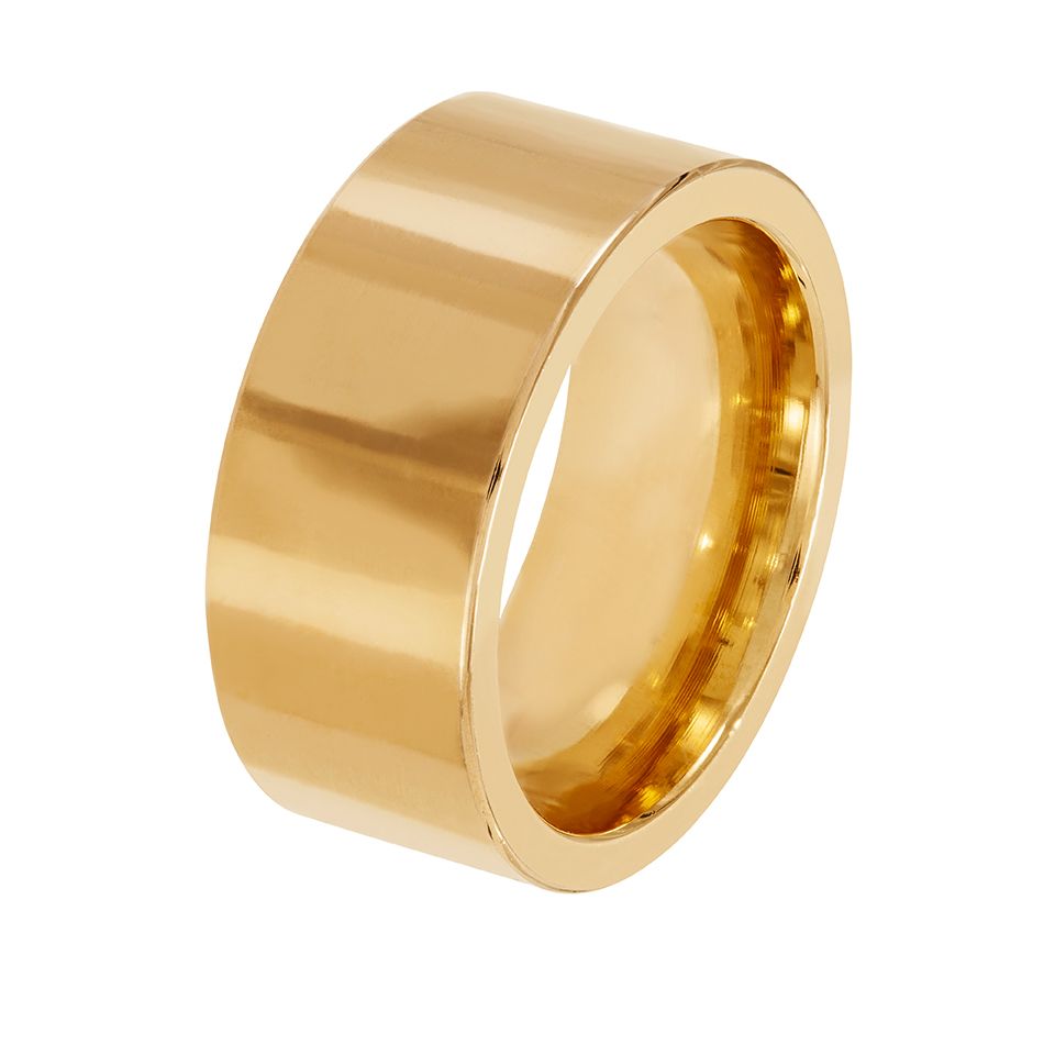 Förlovningsring i 18K guld 9mm, 57