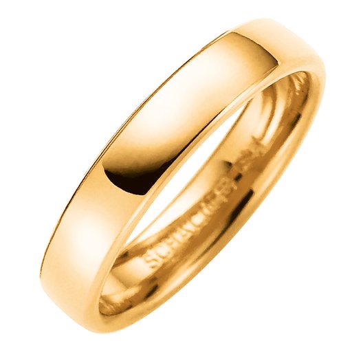 Förlovningsring i 18K guld 4mm, 76