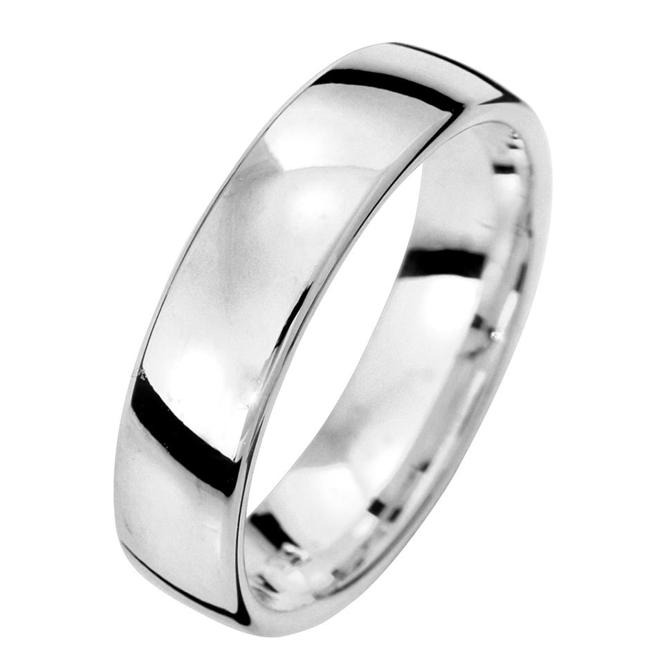 Förlovningsring Palladium 5mm från Albrekts Guld