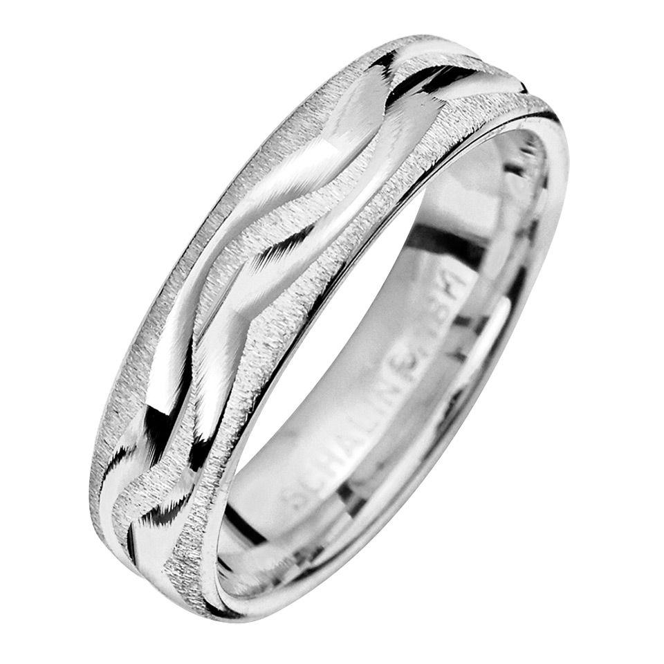 F&ouml;rlovningsring Palladium 5mm, 53