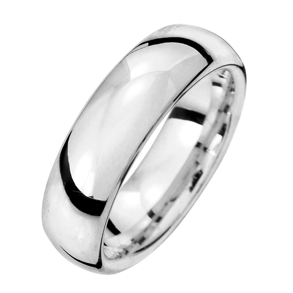 Förlovningsring Palladium 6mm från Albrekts Guld