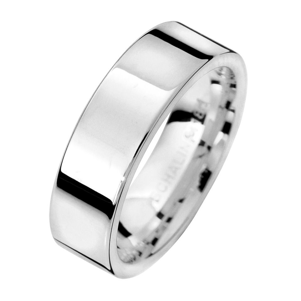 F&ouml;rlovningsring Palladium 6mm, 74