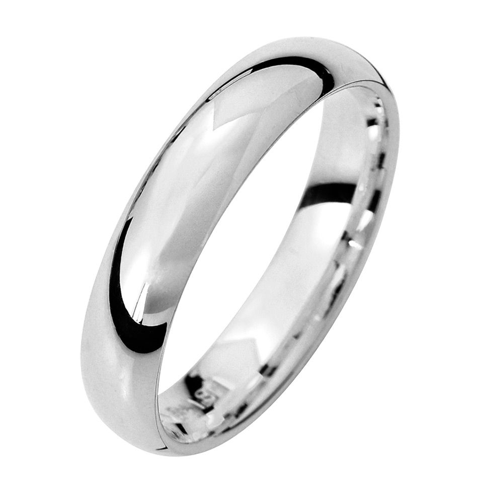 F&ouml;rlovningsring Palladium 4mm, 68