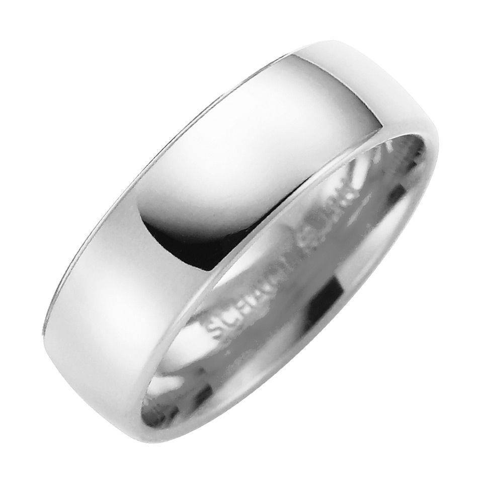 F&ouml;rlovningsring Palladium 6mm, 46