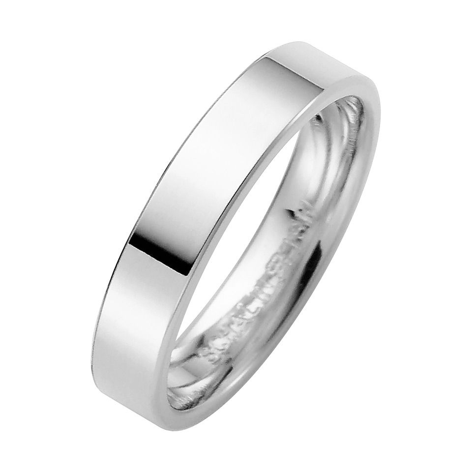 F&ouml;rlovningsring Palladium 4mm, 56