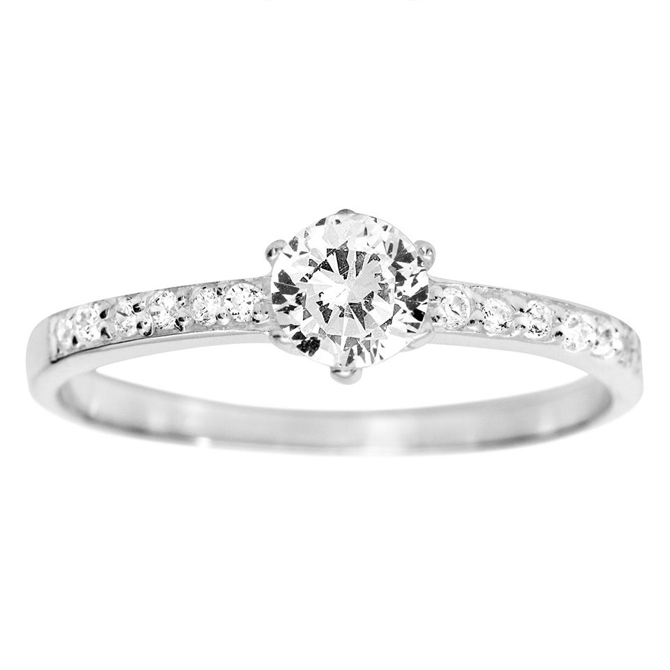 Ring i &auml;kta silver, 17.0