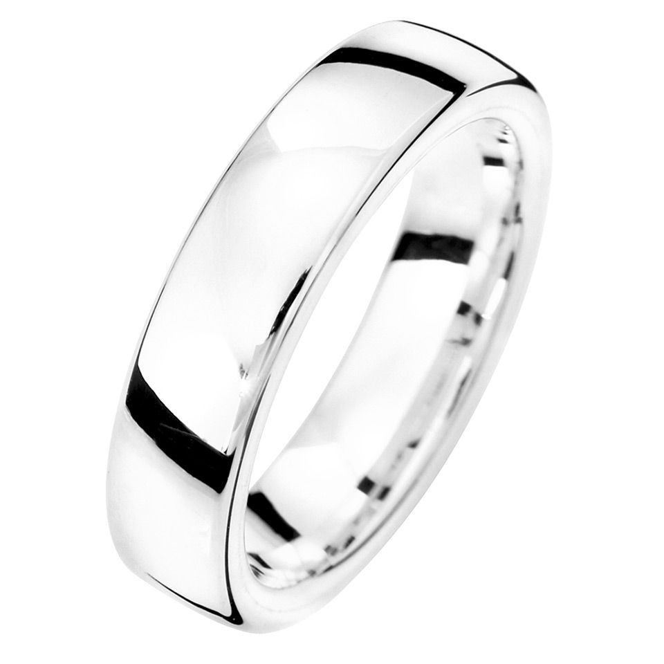 F&ouml;rlovningsring i &auml;kta silver 5mm, 47