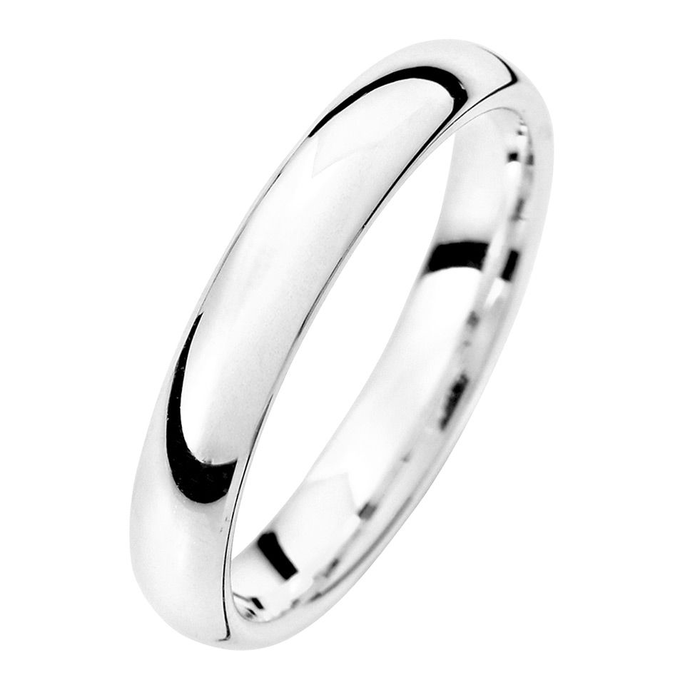 F&ouml;rlovningsring i &auml;kta silver 3,5mm, 53