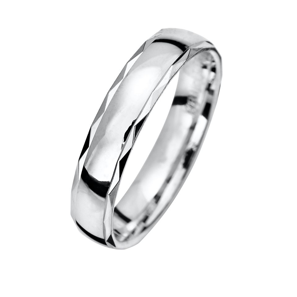 Förlovningsring i äkta silver 4mm, 52